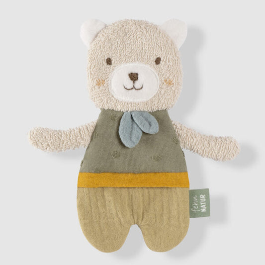 Fehn NATUR Crinkle Bear | Organic Cotton