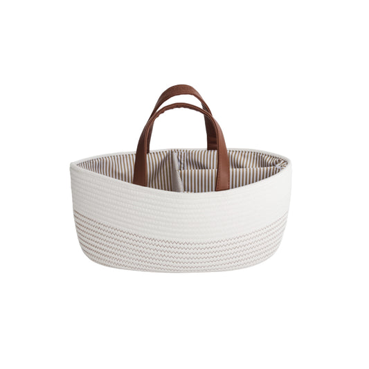 Nestling Nappy Caddy - White