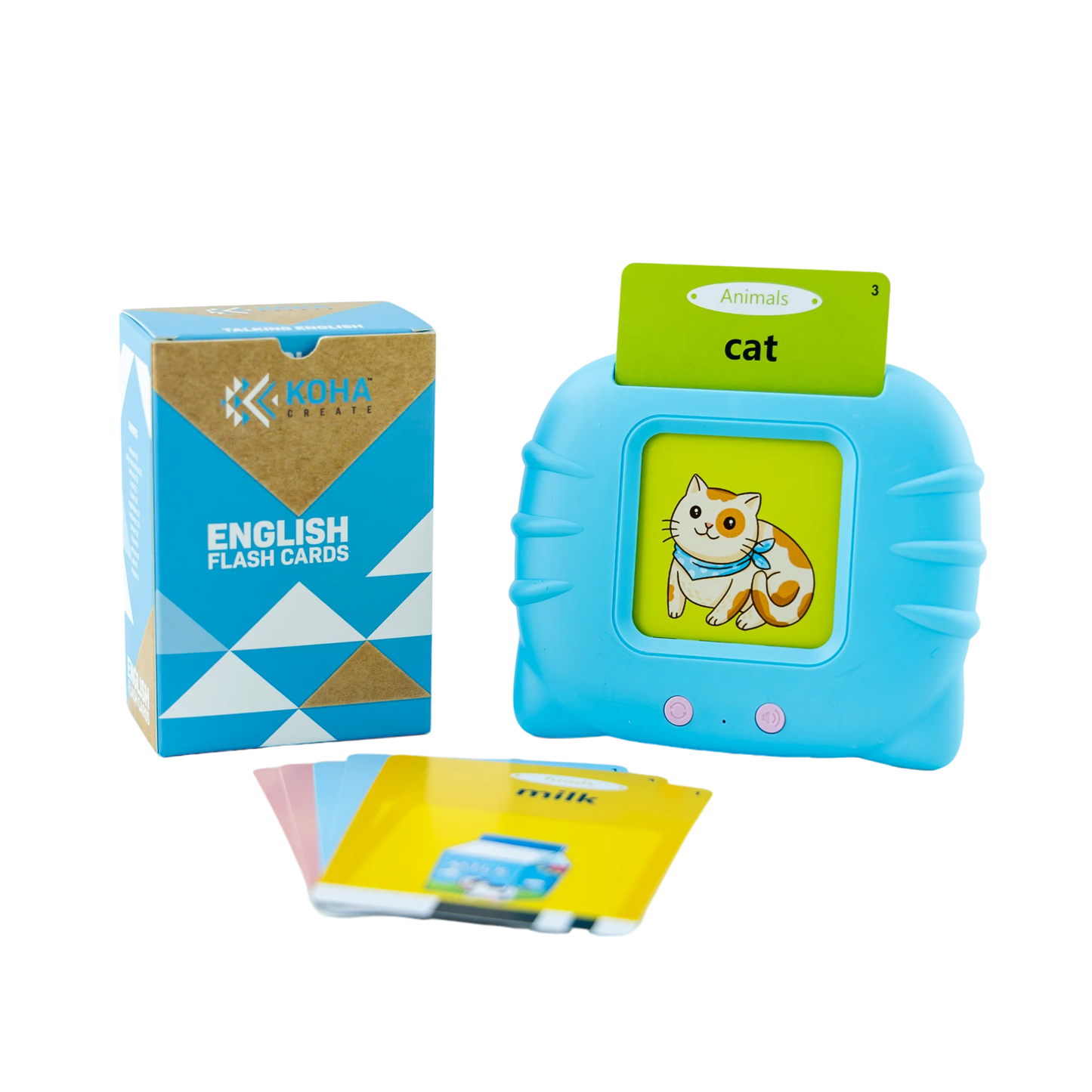 Koha Create | English Flash Card Reader