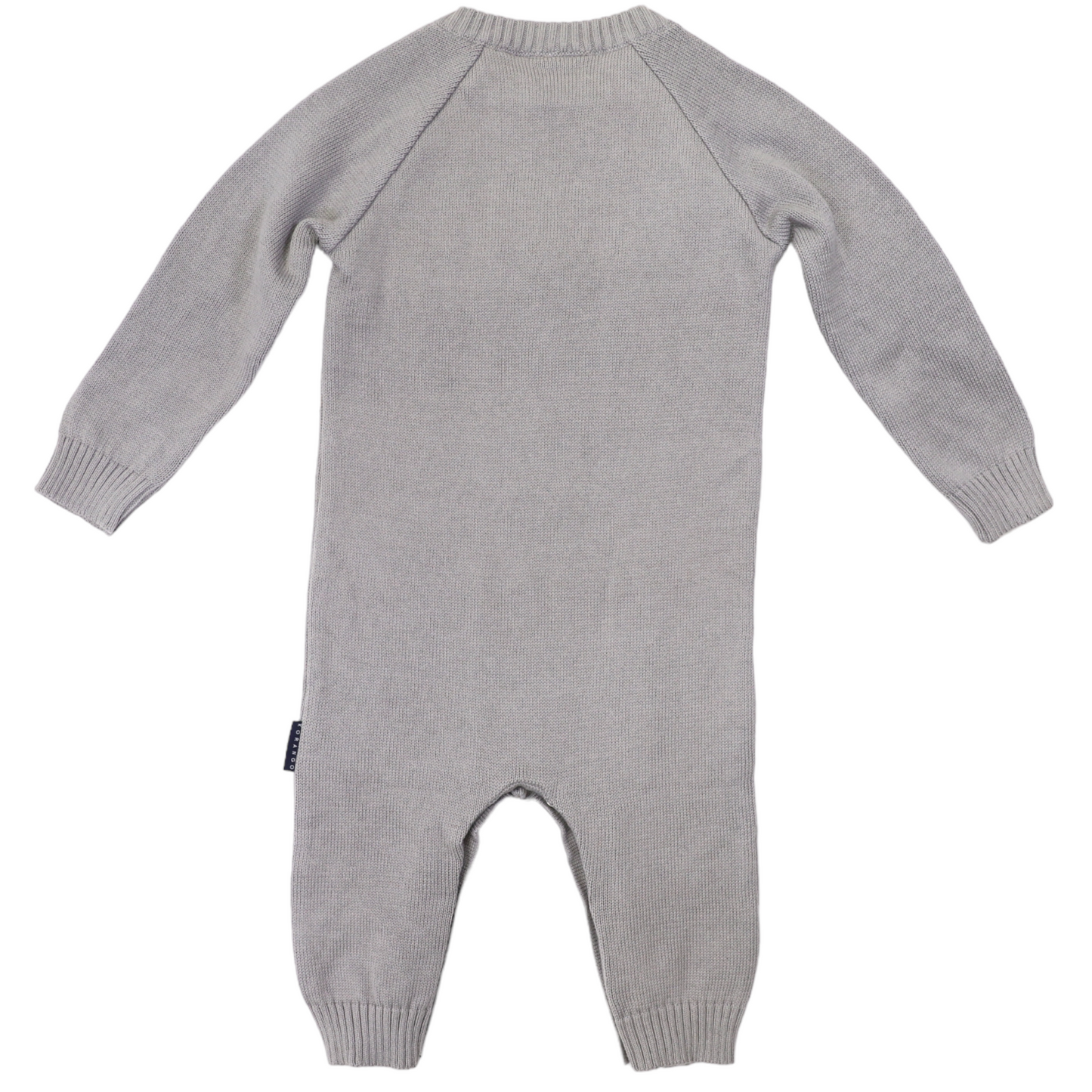 Korango | Bear Pattern Knit Onesie | Moon