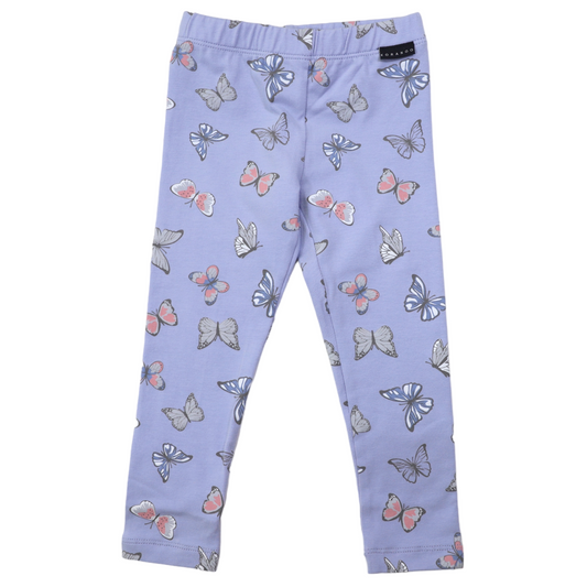 Korango | Butterfly Print Leggings Blue herron ( 9-12 Months )