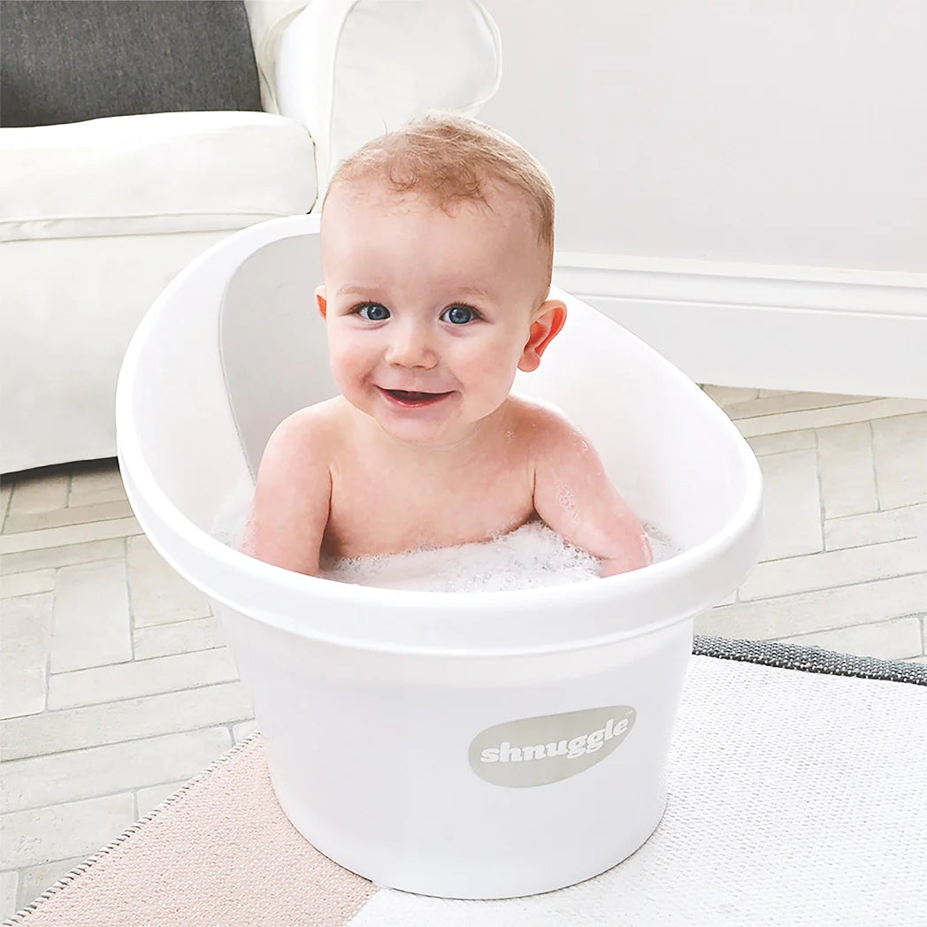 Shnuggle | Baby Bath | Newborn baby bath | Compact Bathtub for babies | Bath Seat Suitable from Birth