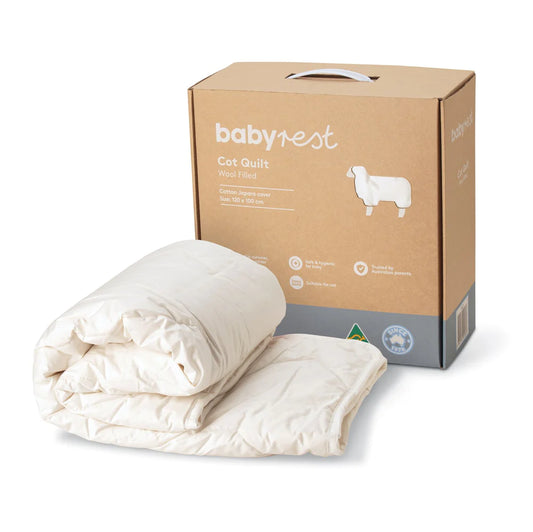 Babyrest | Cot Quilt - Wool Filled