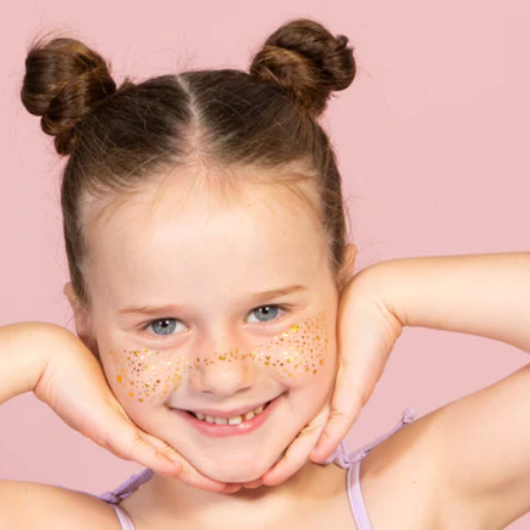 Glitter Girl Glitter Freckles Hearts