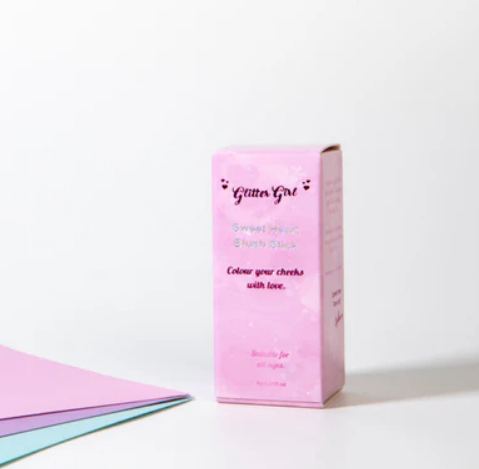 Glitter Girl Sweet Heart Blush Stick (07 Sugar Heart)