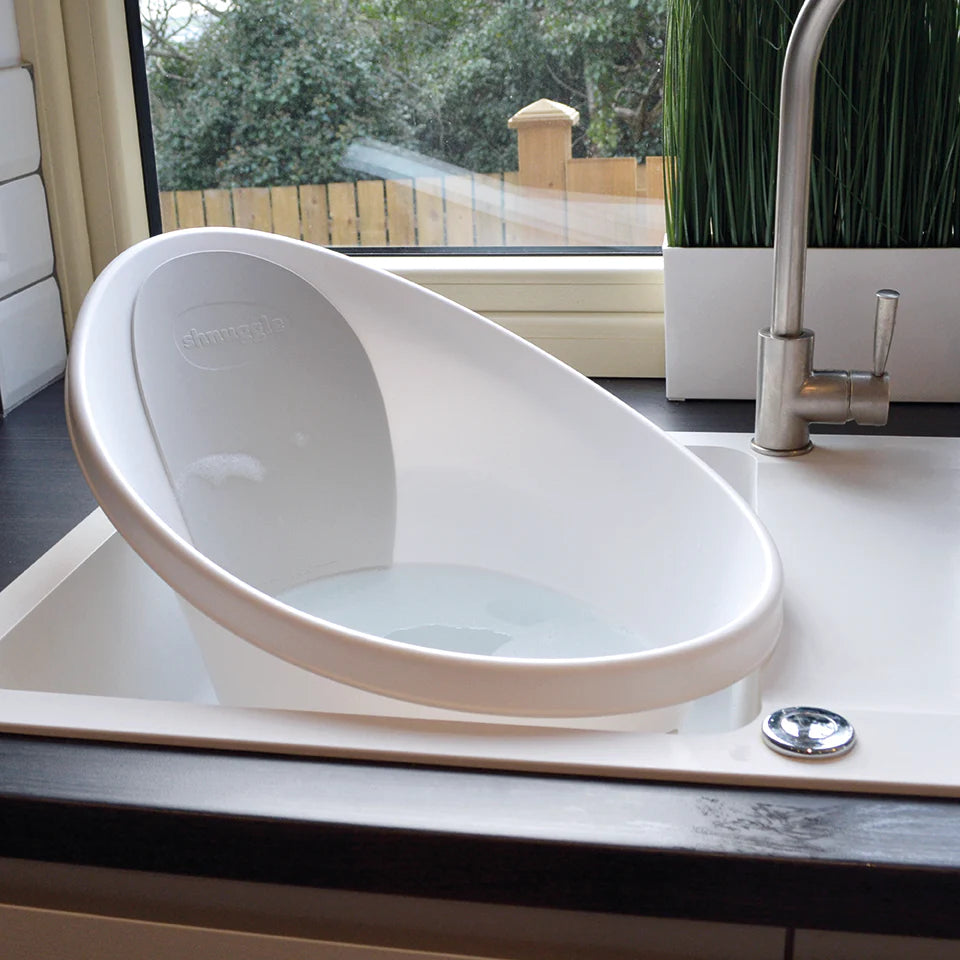 Shnuggle | Baby Bath | Newborn baby bath | Compact Bathtub for babies | Bath Seat Suitable from Birth