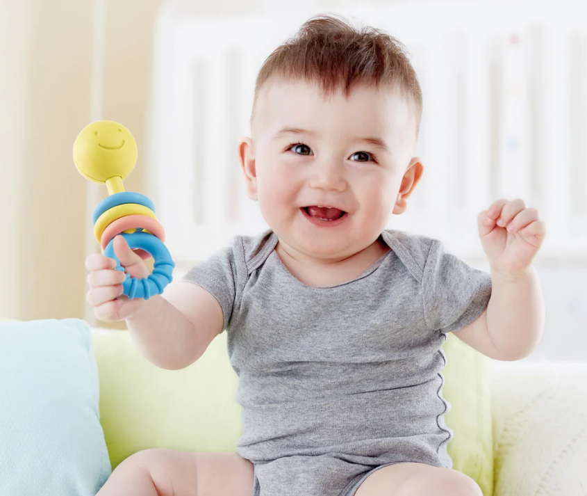 Hape | Eco Rattling Rings Teether