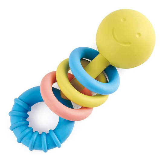 Hape | Eco Rattling Rings Teether