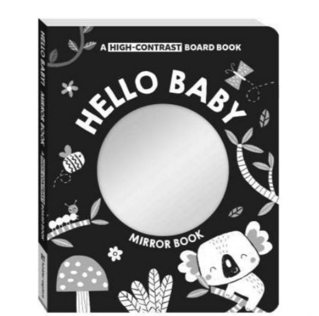 High Contrast Board Book Mirror: Hello Baby! | Book