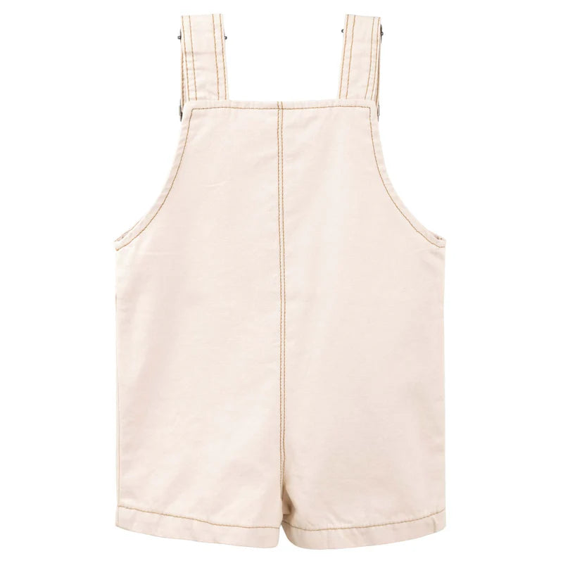 Designer Kidz | Charlie Overalls | Ecru