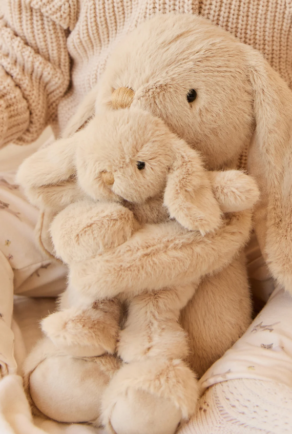 Jamie Kay | Snuggle Bunnies | Frankie the Hugging Bunny - Caramel 30cm