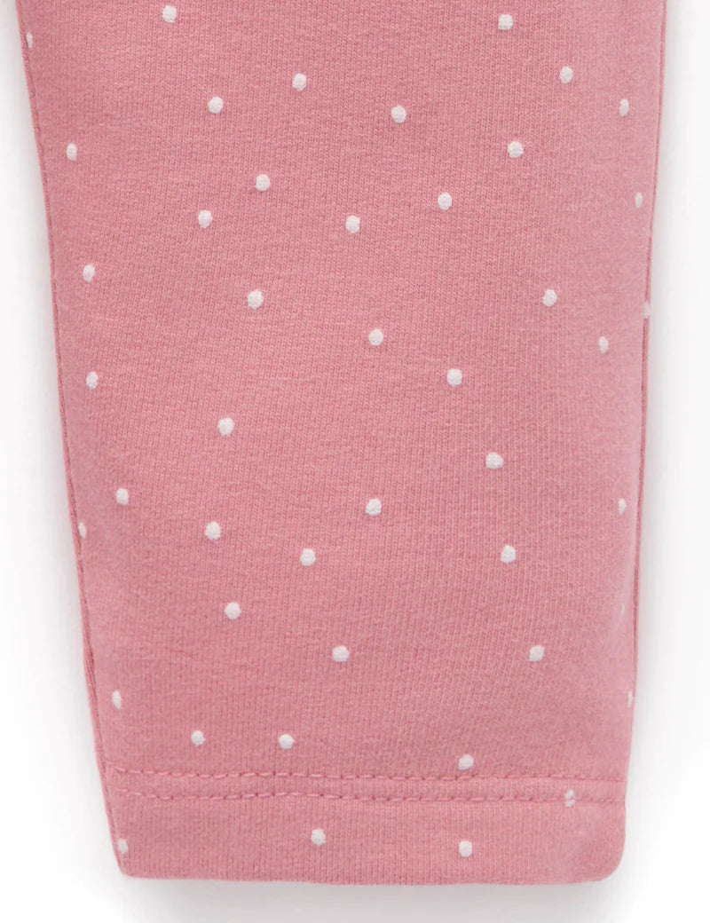 Purebaby | Thick Pocket Leggings | Pink