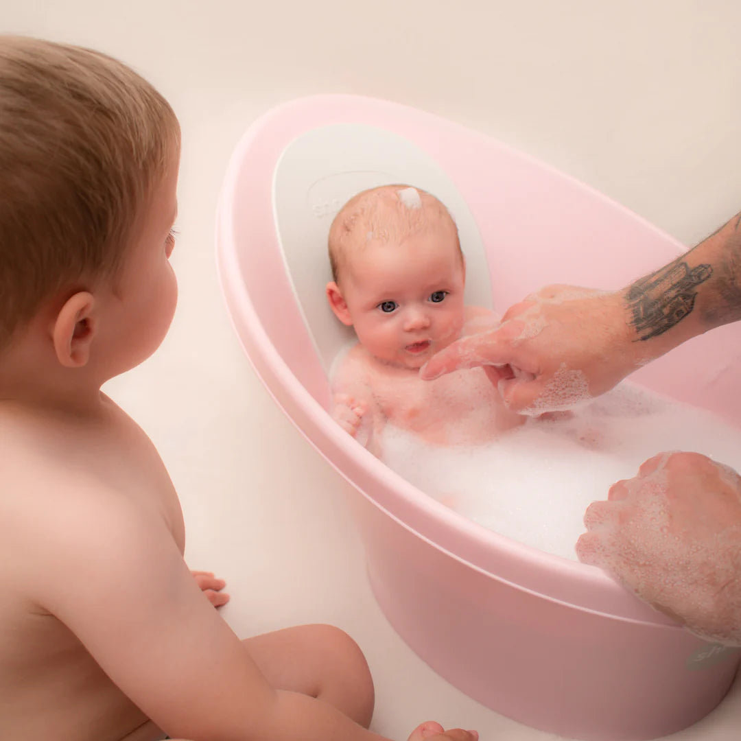 Shnuggle | Baby Bath | Newborn baby bath | Compact Bathtub for babies | Bath Seat Suitable from Birth