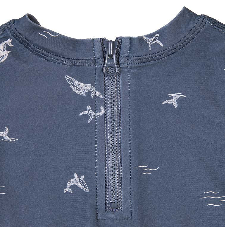 Toshi | Swim Onesie Long Sleeve | Whale