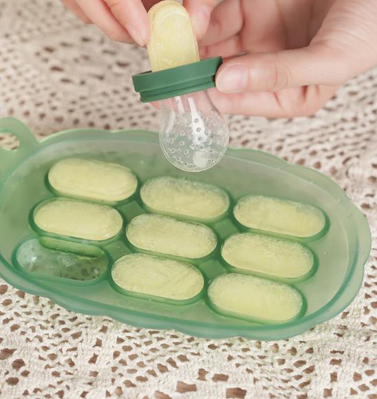 Haakaa | Flower Fresh Food Feeder and Cover Set
