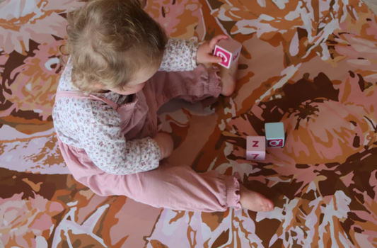 Mess Mats | Designed for mess | Peach Flora