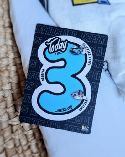 ABC Drift Kids | Milestone Cards