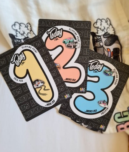 ABC Drift Kids | Milestone Cards