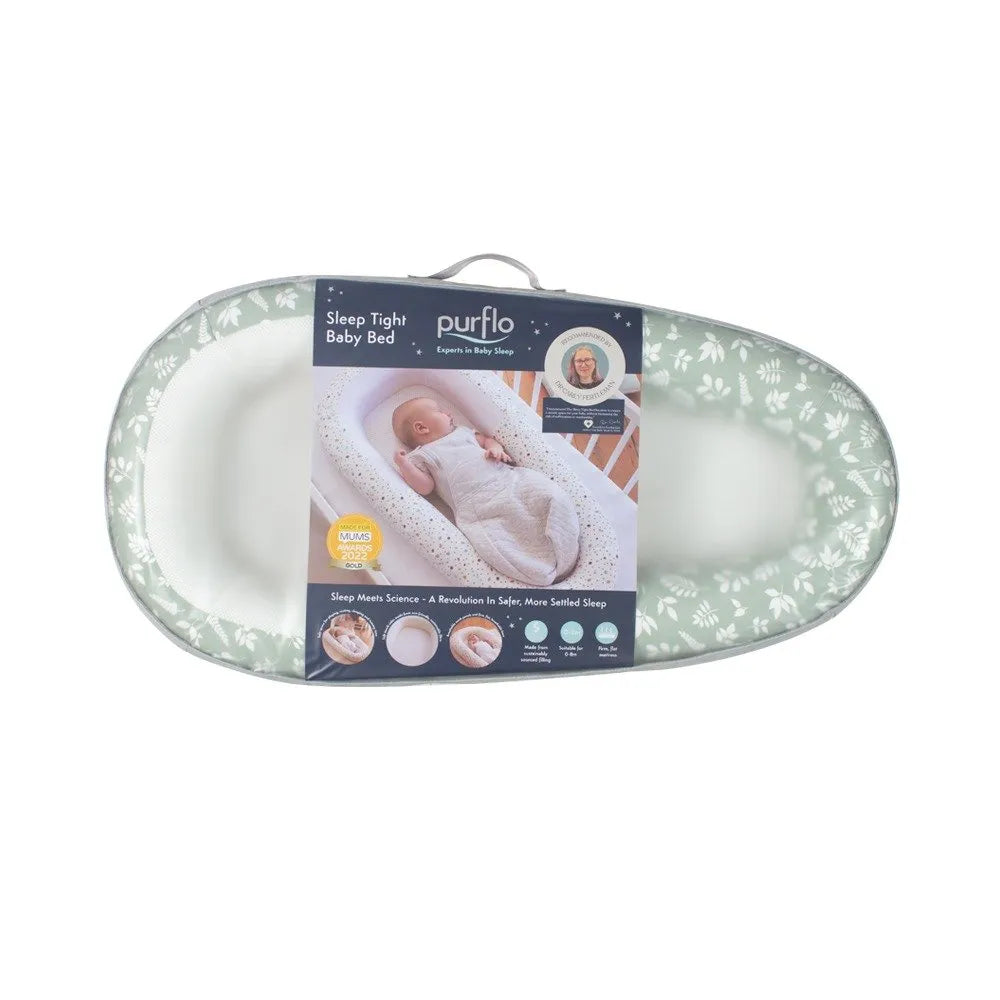 Purflo | Sleep Tight Baby Bed | Fern