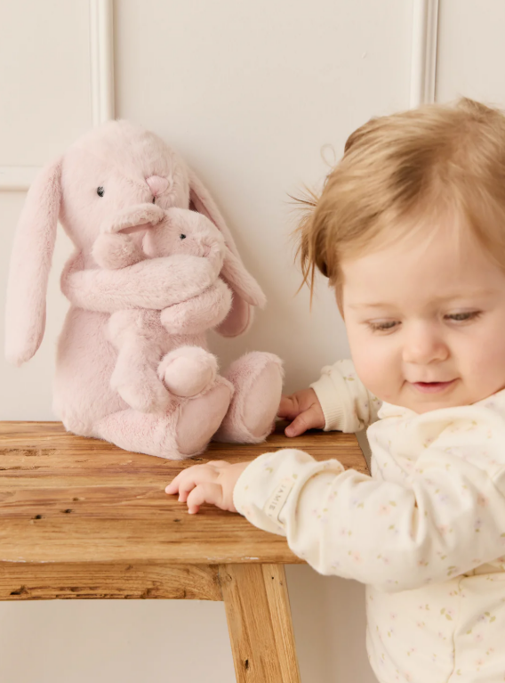Jamie Kay | Snuggle Bunnies | Frankie the Hugging Bunny - Blossom 30cm