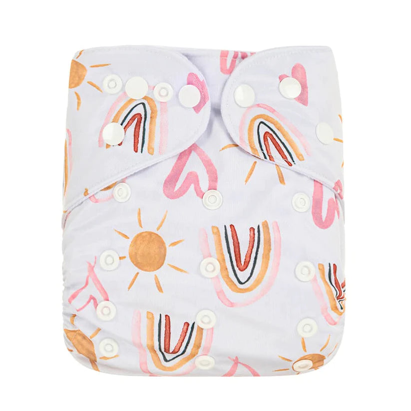 Bear & Moo | Reusable Cloth Nappy | Bamboo Lining