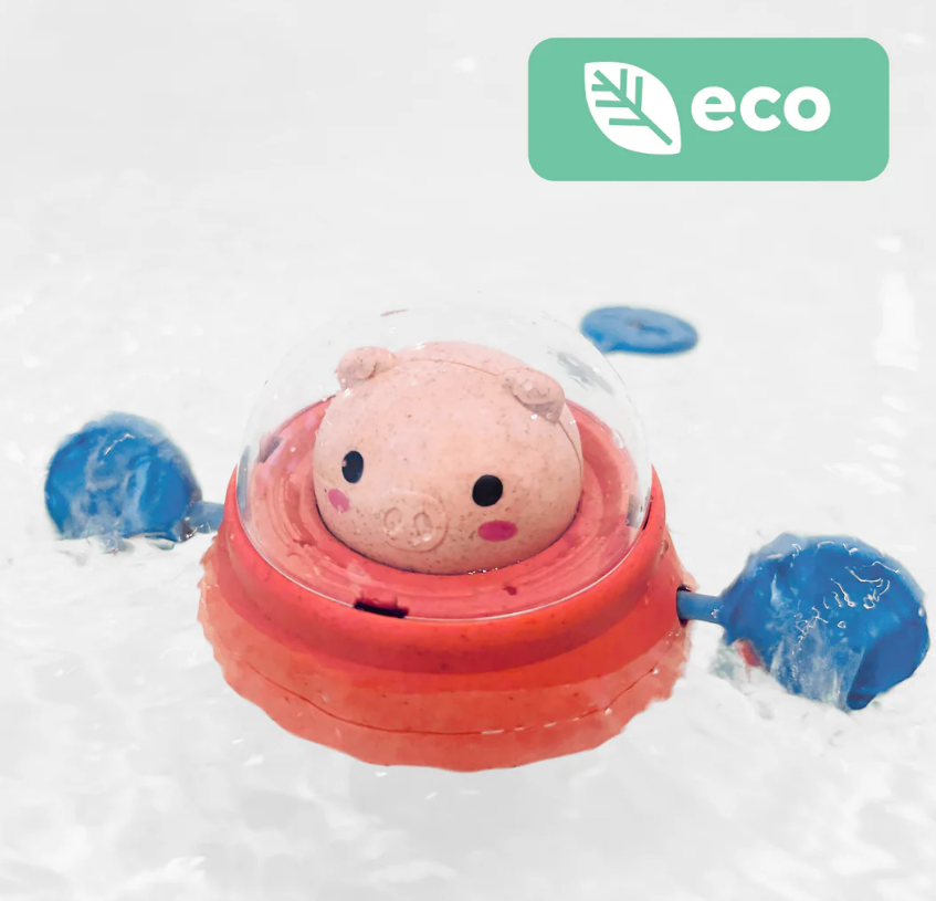 TigerTribe | Bath Paddle Ship - Space Piggy