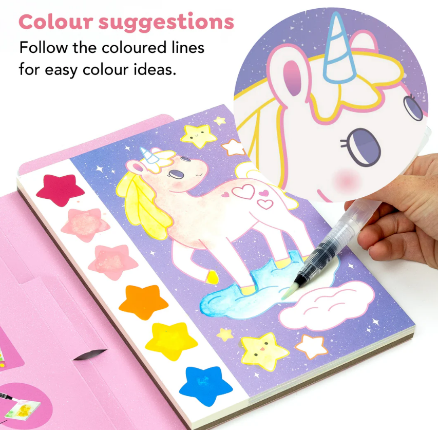 TigerTribe | Paint a Picture Set - Unicorn Skies