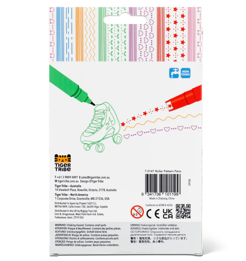 TigerTribe | Roller Pattern Pens