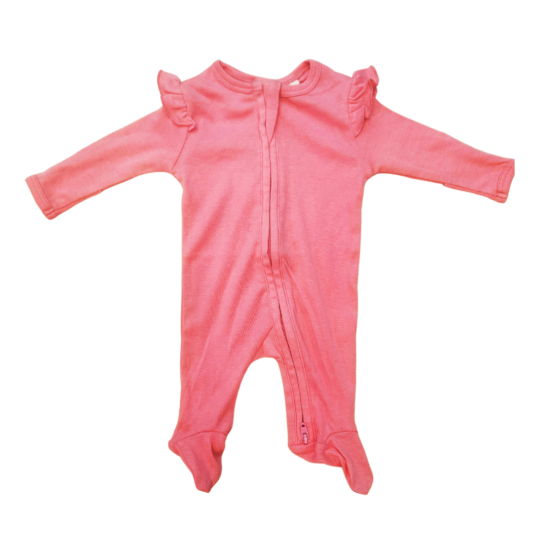 Korango | Soft Cotton Modal Double Zip Onesie