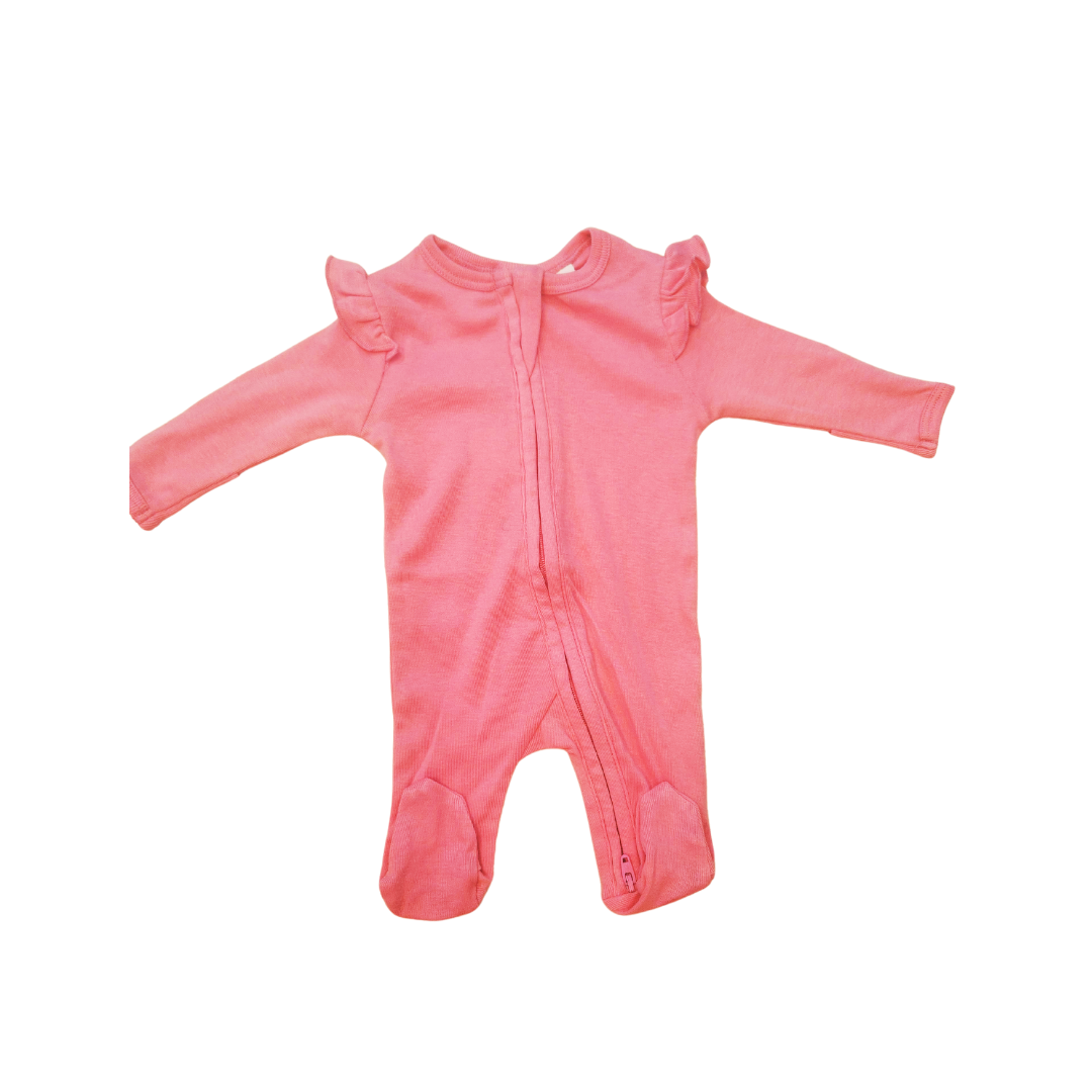 Korango | Soft Cotton Modal Double Zip Onesie