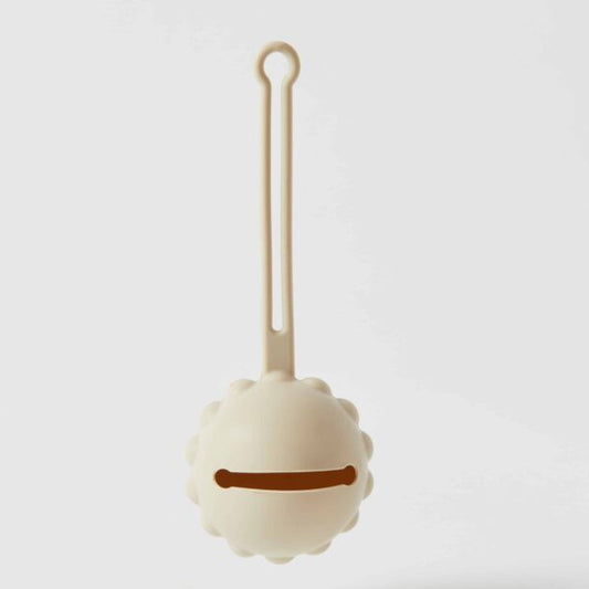 Henny Silicone Dummy Holder – Almond