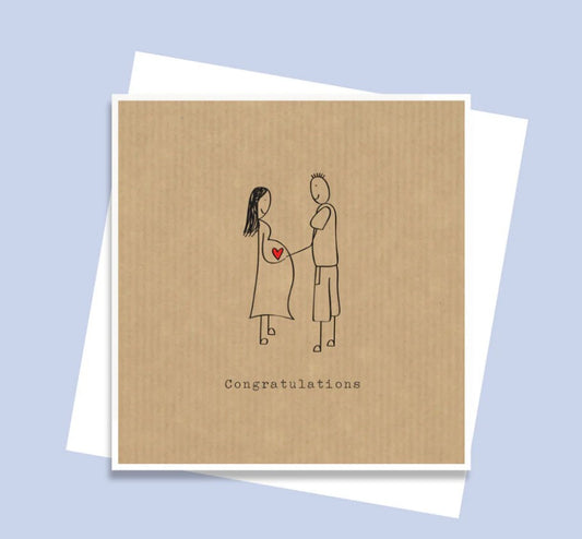 The Little Card Factory | Baby Shower Congratulations | Card NZ Made