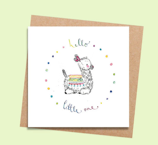Louise Mulgrew Designs | Hello Little One | Card