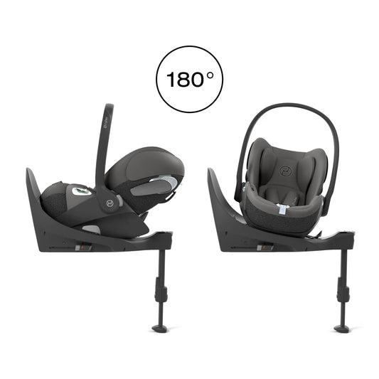 Cybex | Cloud Ti Size Capusle & Base T Car Seat Bundle