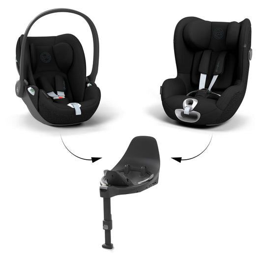 Cybex | Cloud Ti Size Capusle & Base T Car Seat Bundle
