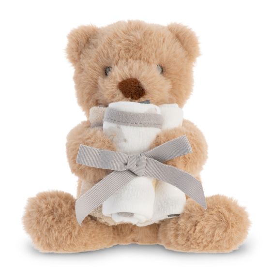 Little Linen Comforter | Plush Toy & Washers | Nectar Bear