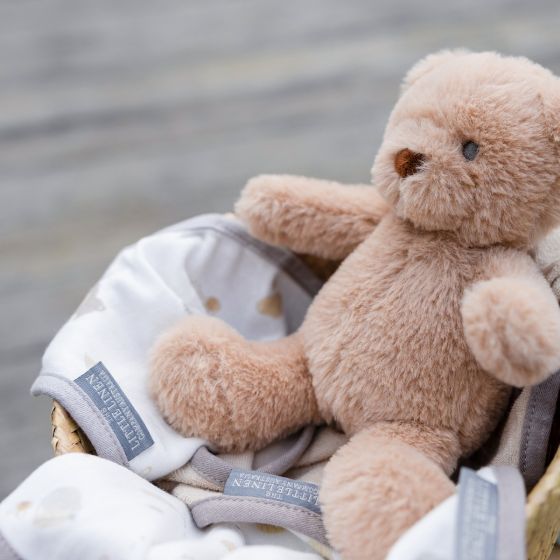 Little Linen Comforter | Plush Toy & Washers | Nectar Bear