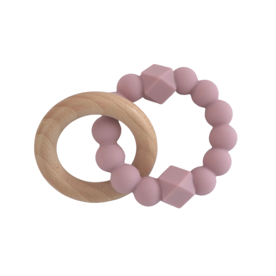 Jellystone | Moon Teether | Mauve