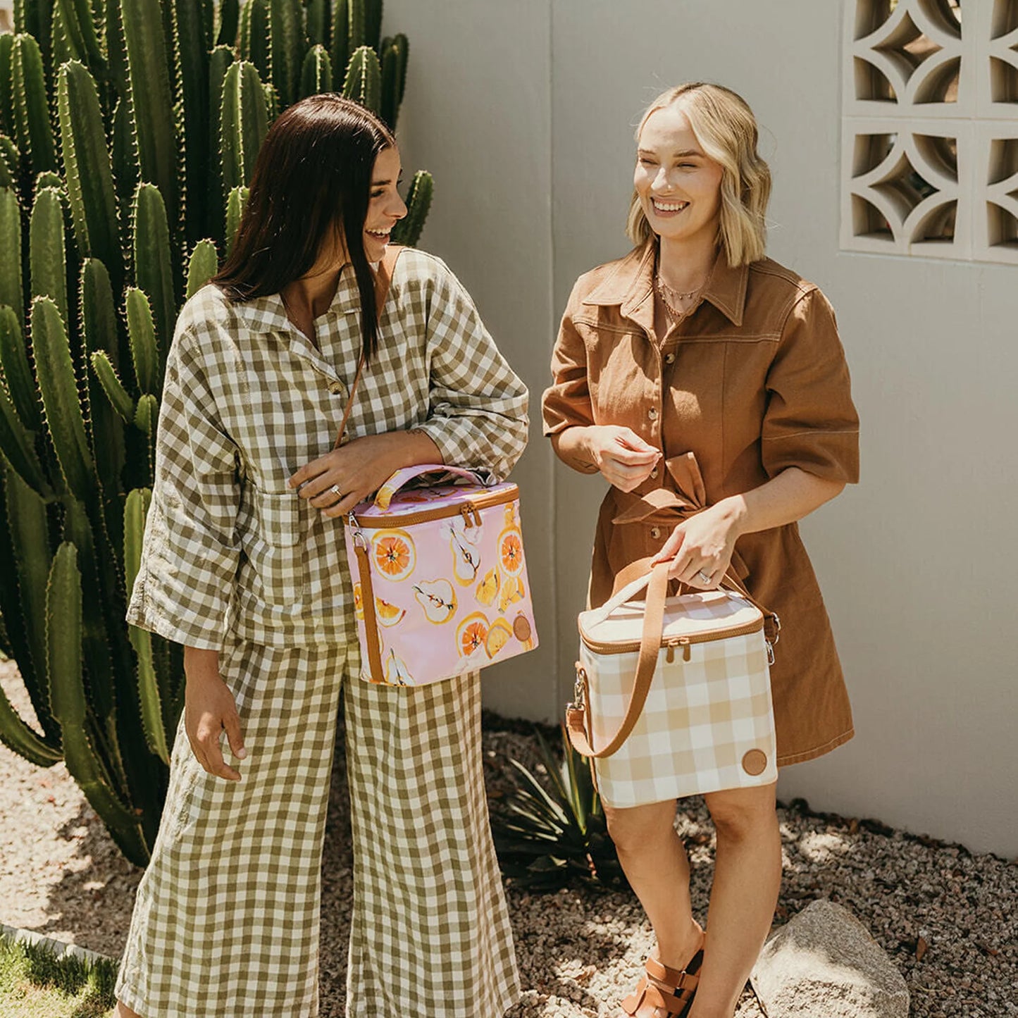 OiOi | Maxi Insulated Lunch Bag | Wildflower