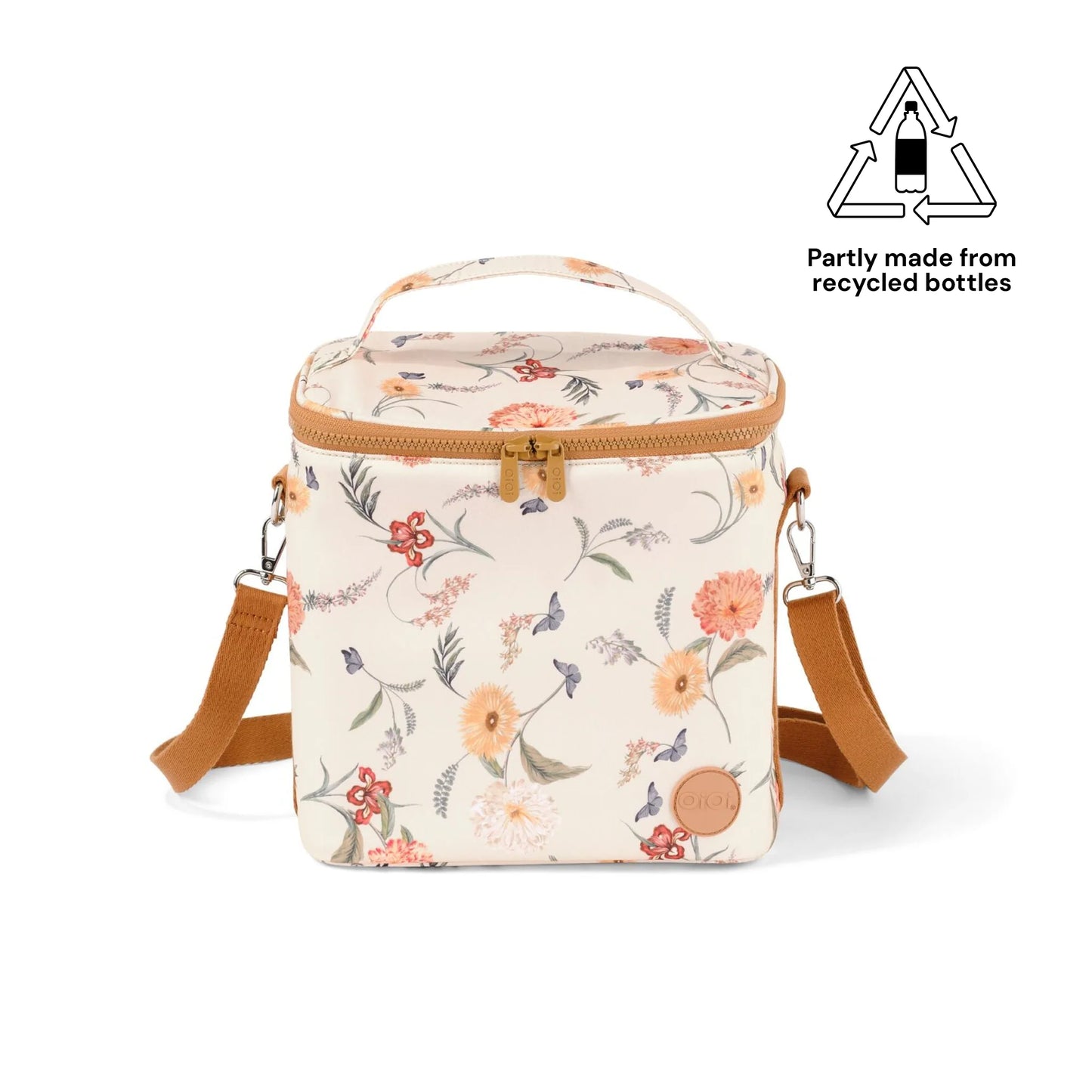 OiOi | Midi Insulated Lunch Bag | Wildflower