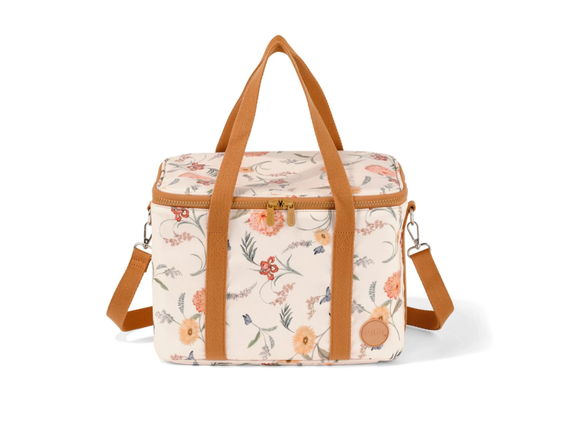 OiOi | Maxi Insulated Lunch Bag | Wildflower