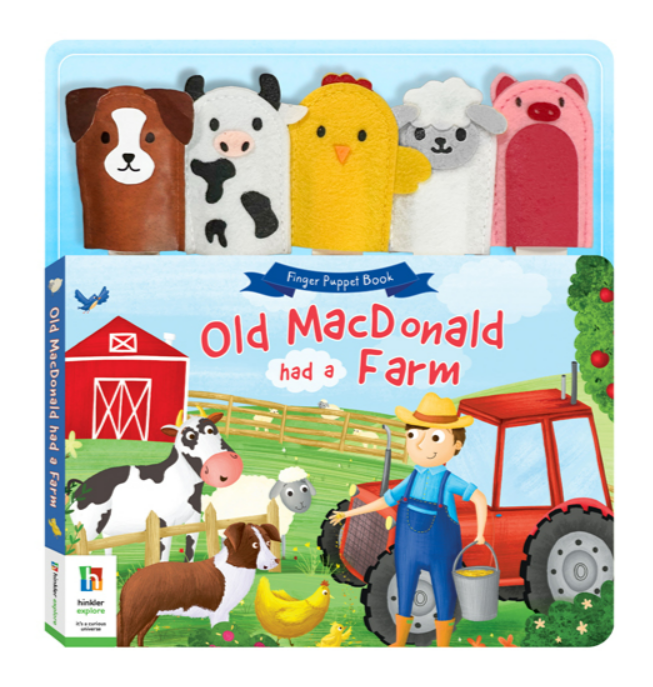 Old MacDonald Had a Farm Finger Puppet | Book