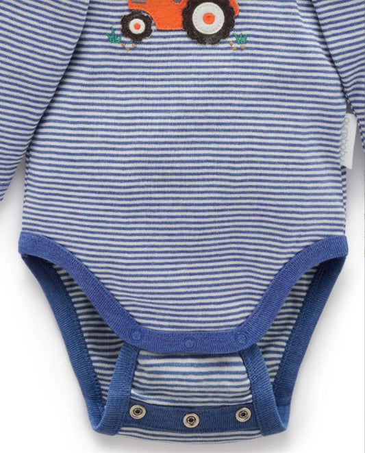 Purebaby |  2 Piece Bodysuit | Herding Sheep