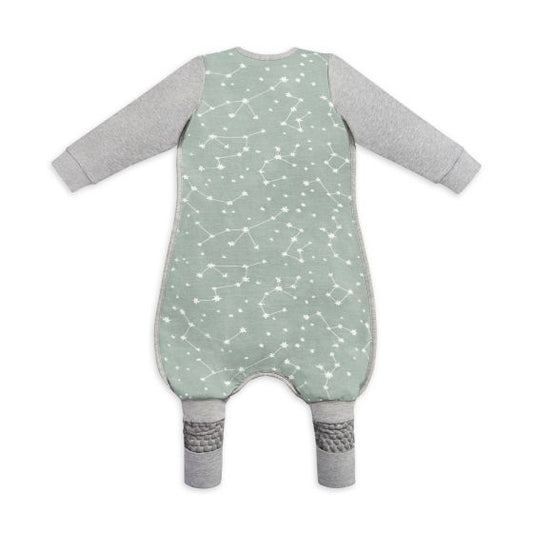 Love to Dream | Organic Sleep Suit | Long Sleeve | Olive Stellar | 1.0T