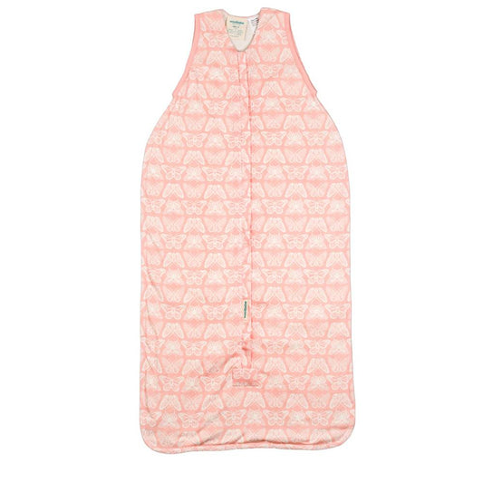 Woolbabe | 3 Seasons Front Zip Merino/Organic Cotton Sleeping Bag | Blossom Monarch