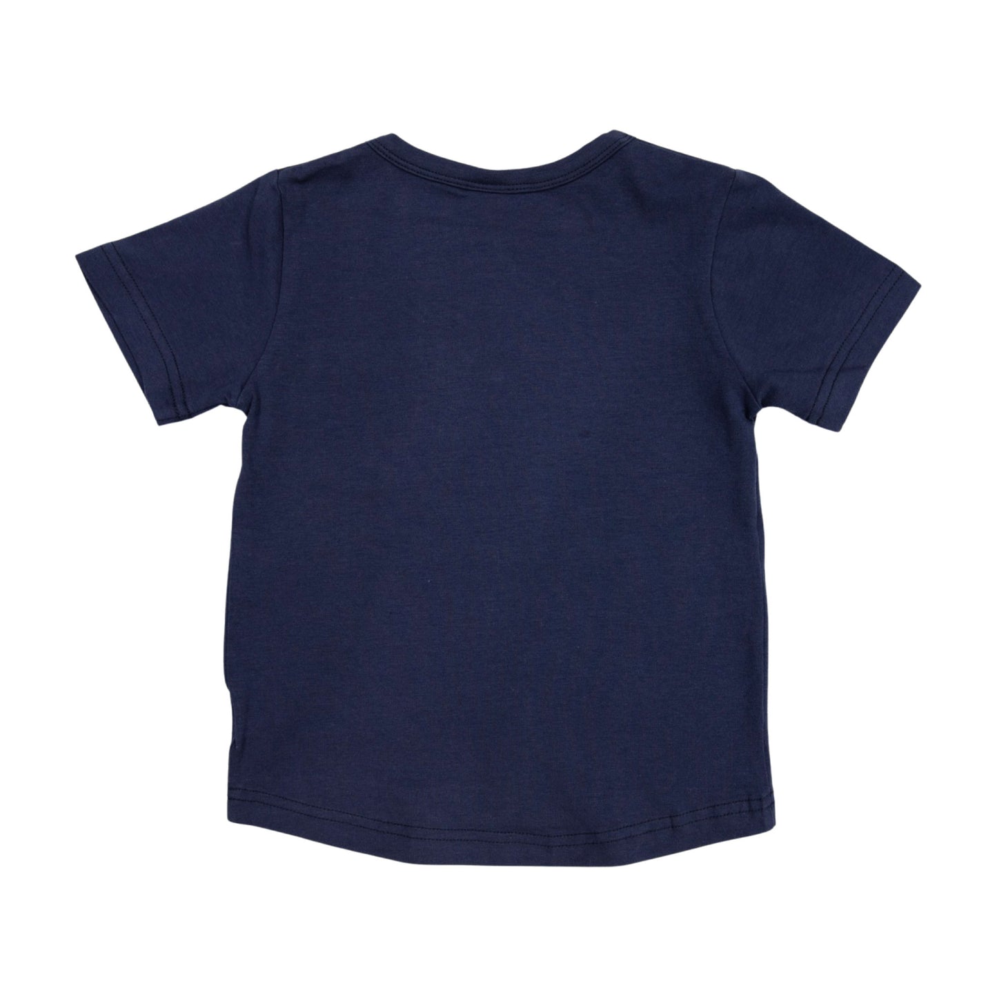 Korango | Cotton Pocket Tee | Grey Marle, Navy and White