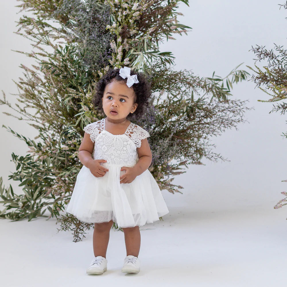 Designer Kidz | Angie Lace Romper