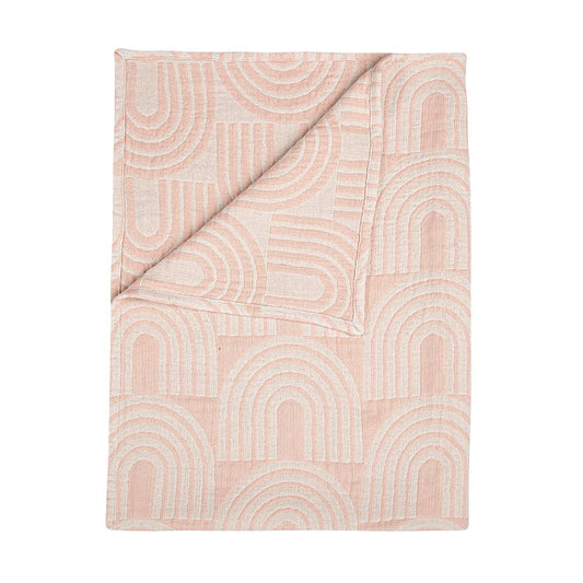 Crane Baby Jacquard Blanket | Parker - Rainbow