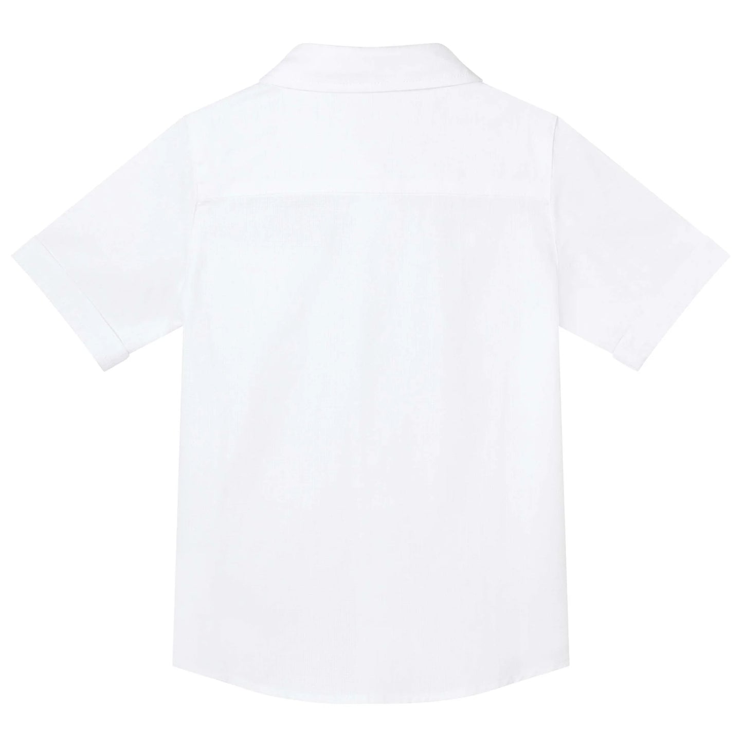 Designer Kidz | Jackson Short Sleeved Formal Shirt | White