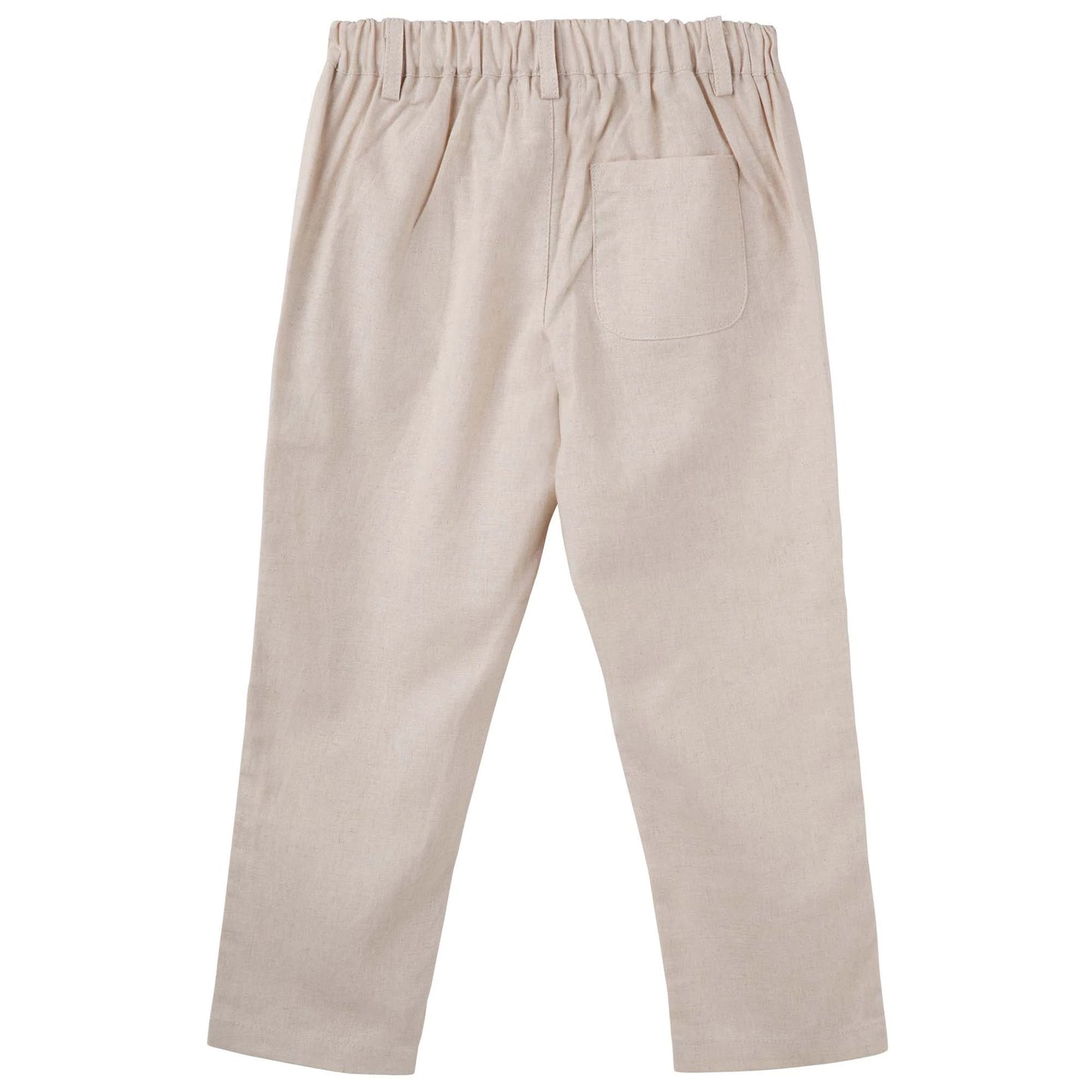 Designer Kidz | Finley Linen Pants | Sand